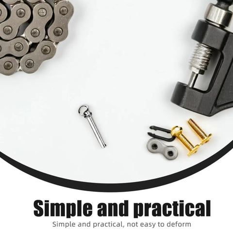 Heavy Duty Stainless Steel Folding Fan Rivet Nut Repair Kit featuring five sets of tight grip shaft fasteners on white background.