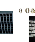 Grade 8 Fine Thread Bolt Nut And Washer All In One Hardware Kit with 1496 SAE Fasteners in 40 Hole Bin