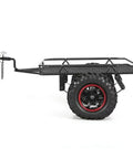 Heavy Duty Aluminum RC Car Chassis Frame For TRX4 Axial SCX10 D90 Rock Crawler Upgraded Trailer Hopper Frame Build side view