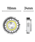 Turbocharged Harmonic Drive Strain Wave Gear Reducer For Automation Robots And Stepper Motors, 110mm by 34mm size.