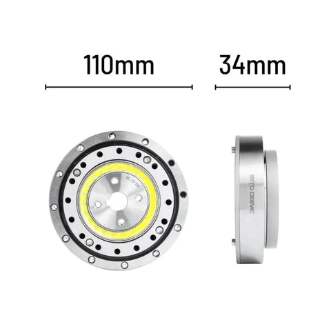 Turbocharged Harmonic Drive Strain Wave Gear Reducer For Automation Robots And Stepper Motors, 110mm by 34mm size.
