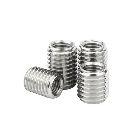 Beefed Up Heavy Duty Self Tapping Threaded Inserts Kit 30 Pcs M2 304 Stainless Steel Thread Repair Sleeve Reducer Male To Female For Aluminum Plastic Electronics Automotive And Industrial Use, M2 inserts