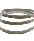 32-7/8 Inch 0.020 Inch Thick 1/2 Inch Wide 24 TPI Bandsaw Blades 3 Pack For Portable Saws Hook Tooth Design Compatible With DeWalt DCS370B Up To 5/32 Inch Cuts