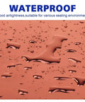 Silicone Rubber Sheet 12 Inch By 12 Inch One Eighth Inch Thick Heat Resistant Gasket Material Grade 60A with water droplets showing waterproof surface