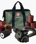 Drum Sander Tool For Woodworking And Surface Conditioning, Dust Free Paint Stripping, Buffing, And Finish Prep With Vac Attachment WR351K2
