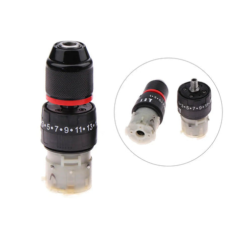 Lightweight Metal Gearbox Mechanism for Screwdriver and Drill, Brushless Electric Tool Transmission Kit shown in detailed view