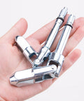 2 Pieces Jack Joint Metal Tool Kit With Dual Pump Horizontal Jack Parts And Oil Seal Portable U Joint Rebuild Kit in hand