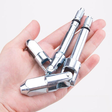 2 Pieces Jack Joint Metal Tool Kit With Dual Pump Horizontal Jack Parts And Oil Seal Portable U Joint Rebuild Kit in hand