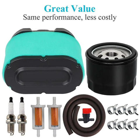 All In One Air Filter And Oil Filter Tune Up Kit For John Deere D170 Z425 Lawn Mower Replaces MIU11515 696854 792105 407777 445877