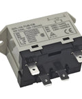 Heavy Duty General Purpose Relay 30A 250V SPST NO with quick connect 6.3mm blade terminals, UL Class B insulation for industrial control