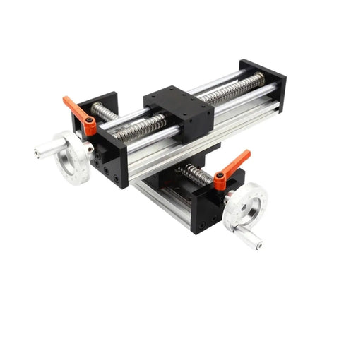 CNC XY Axis Ball Screw Linear Guide System For Precise Engraving And Milling 50x200 Stroke With Laser Scale, metal manual actuator module