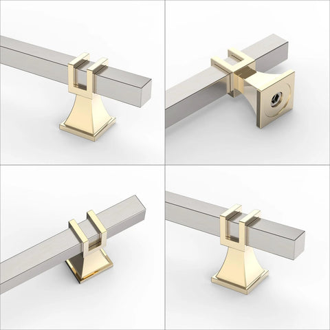 10 Pack 3 Inch Cabinet Pulls Brushed Satin Nickel T Bar Drawer Handles For Cabinets Nickel Cabinet Hardware Includes Two Screw Sizes