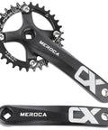 Beefy Square Taper Crankset For Mountain Bikes 170mm Crank Arm Set 104 BCD 32T Chainring With Bolts Single Speed Ready Aluminum Alloy Build