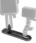 Metal Boat Track Mount With One Inch Ball T Bolt For Kayak Rail Mount GPS Fish Finder Mount Cup Holder And Rod Holder Fits RAM B Size Dual Socket Arm Marine Gear Track Heavy Duty black track mount with 1in ball for kayak GPS and fish finder