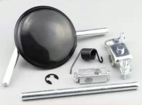 Industrial Sewing Machine Knee Lifter Assembly Kit For DDL 8300 8500 8700 9000 Models with knee pad, springs, hardware.