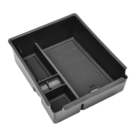 Hyundai Tucson Center Console Organizer Tray Must Have For Limited And Hybrid Models 2022 2023 2024 Armrest Storage Box Black