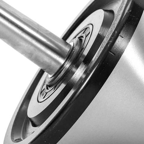 Lathe live center with bull-nose tip, 6-inch MT3 Morse taper, 75-degree for woodworking lathes