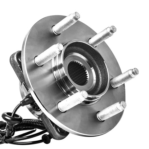 Six Lug Rear Wheel Hub Bearing Assembly With ABS For 2003 2004 2005 2006 Ford Expedition Lincoln Navigator OEM Replacement