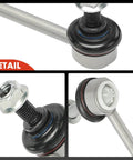 Close-up details of Front Sway Bar Link Set For BMW X3 X4 2011 Through 2018 Direct Fit Pair Of Front Left And Right Stabilizer Links