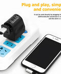 Universal AC To DC Car Power Converter For Cigarette Lighter Socket With 12V Vehicle Transformer and Wall Plug Adapter For Auto Electronics, used with power strip and phone.