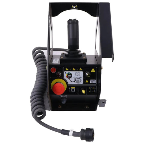 Heavy Duty Platform Control Box Direct Swap For Jlg 1001128685 complete assembly with joystick and connectors.