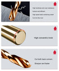 Image of Snag This Killer Cobalt Drill Bit Set 25 Piece High Speed Twist Bits for hardened metal, showcasing drill features and design.