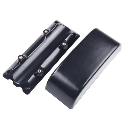 Heavy Duty Black E Bike Controller Box Case Plastic Shell 165mm With Complete Mounting Kit To Shield Electronics From Water Dust And Shock For Superior Long Lasting Performance Anywhere You Ride, black plastic shell with cover