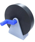 Hands On Assemblable Planetary Gear Model Kit For Demonstrating Gear Ratios shown with a black gear and blue handle.