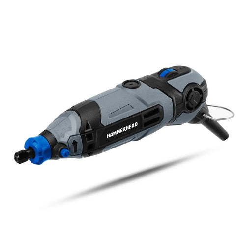 Powerful 1.2 Amp Rotary Tool Kit With 62 Accessories And Carrying Case for cutting, engraving, drilling, sanding, polishing, tool close-up