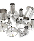Metaland 1.5-inch stainless steel tri-clamp fittings set with 3/8-inch barb adapters for homebrew