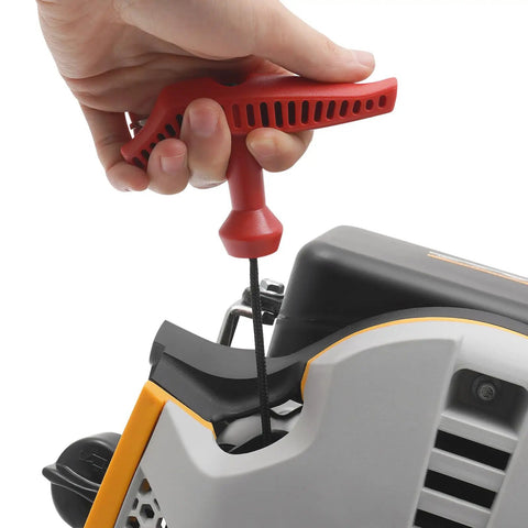 Gas Powered Earth Auger With 16 Inch Drill Bit 223cc 9HP 4 Stroke Heavy Duty Workhorse Post Hole Digger pull start handle close-up