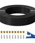 Hydraulic Brake Hose Kit For BH90 System 5.0mm Outer Diameter And 2.0mm Inner Diameter, includes hose, olives, inserts, cutter.