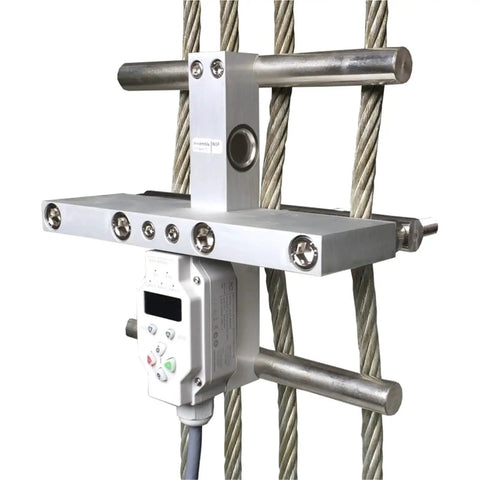 Pro Grade 3000 Kg Rated Load Wire Rope Tension Monitor For Elevators WDS MR200 Integrated Digital Multi Wire Rope System