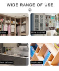 Screw Hole Stickers Three Sheet Pack for wardrobe, kitchen cabinet, wine cabinet, and bookcase applications