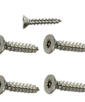 Stainless Steel Flat Head Torx Security Tamper Proof Screws Kit Size 6 By 1 Inch Pack Of 1000 Tough As Nails Heavy Duty Tamper Resistant Fasteners