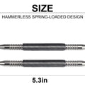 Dual Head Nail Setter Set With Spring Loaded, Hammerless Design, 3/32 Inch And 1/8 Inch Tips, 3500 PSI Striking Force Counter Punch