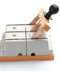 Heavy Duty Kickass 400 Volt 100 Amp 3 Pole Double Throw Electric Brake Safety Closing Switch For Industrial Panel Mount Systems, metal construction.