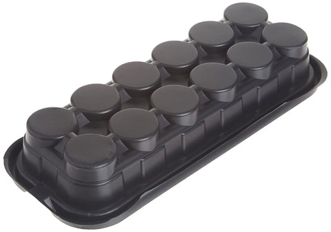 All In One Seed Starter Windowsill Greenhouse Kit With 12 Biodegradable 36mm Peat Pellets in watertight base tray