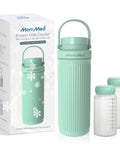 Grab And Go Breast Milk Cooler Bag For Pumping Moms Keeping Fresh Milk At Forty Three Degrees In One Hour Leakproof Design with bottles.