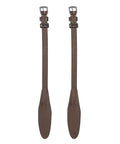 Leather Horse Bridle Cheek Pieces With Quick Change Snap Half Inch 13mm English Cheek Pieces Replacement Parts For Bridles Stainless Steel Snaps Tack Set For Pony Cob Full Warmblood