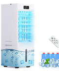 Windowless Portable Air Cooler With 6L Reservoir 3-In-1 Evaporative AC Humidifier And Fan Includes 4 Ice Packs and Remote