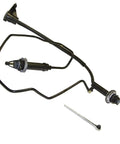 No Sweat Heavy Duty Pre Bled Clutch Master And Slave Cylinder Kit With Fluid Hose For Ford Super Duty F250 F350 F450 F550 99 03 7.3 Diesel - hydraulic components with connection hose