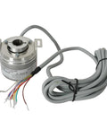 Incremental Rotary Encoder For Industrial Automation 8.5020 high precision Hall effect encoder with wires, durable metal body