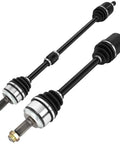 Heavy Duty Front CV Axle Assembly Pair Plug And Play Drop Right In Smooth Shifts Built Tough Drive Shafts for Honda Civic