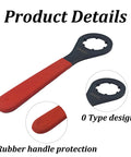 O Type Collet Chuck Wrench For ER32 Lathe Clamping Nut With Ergonomic Grippy Non Slip Handle Precision Machining Spanner