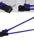Heavy Duty Manual Rebar Cutter And Bender Tool With Removable Shears Lever Action, showing lever and cutter design for 5/8 inch steel.
