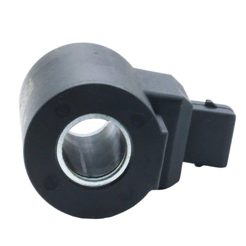 24V Solenoid Valve Coil 280239 10333044 Replacement for Bucher and Liebherr Machines, Workhorse 17W Black, Heavy Duty Hydraulic Coil for Industrial Equipment and Replacement Parts, black coil