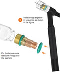 Pro Grade TIG Welding Torch Accessories Gas Lens Glass Cup Kit Sizes Four To Twelve For WP 17 18 26 Welders assembly instructions