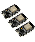 Three Dual Mode 2.4GHz WiFi and Bluetooth Development Board With Integrated Antenna For Arduino IDE Dual Core MCU AP and STA Modes
