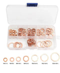 Sweet Heavy Duty Flat Copper Washers Gaskets Bolt Nut Assortment Kit For Hot Rods Cars Trucks 150 Pieces Sizes M5 To M22 open case